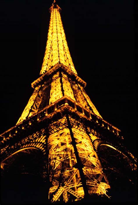 Encyclopedia Eiffel Tower At Night