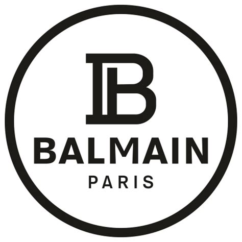 B Balmain Paris Svg Download B Balmain Paris Vector File