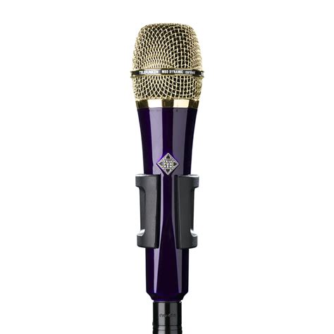 Telefunken M80 Super Charged Dynamic Microphone With Purple Body And