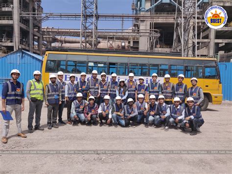 Industrial Visit Of Civil Engineering Department Baddi University