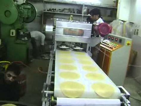 Chapati has become a regular food even in south indian house holds. Fully Automatic Chapati Making Machine (2000 Chapatis / Hr ...