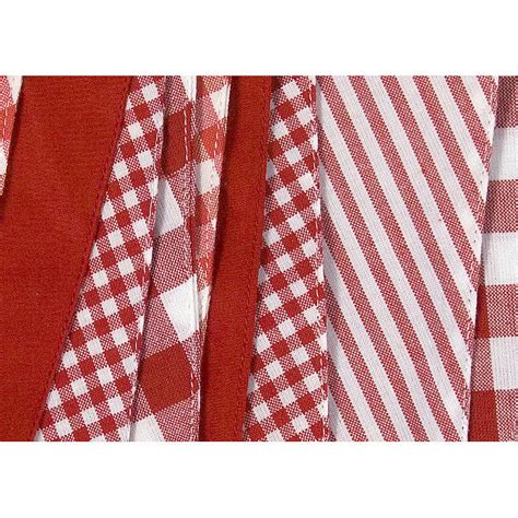 Shades Of Red Cotton Bunting By The Cotton Bunting Company