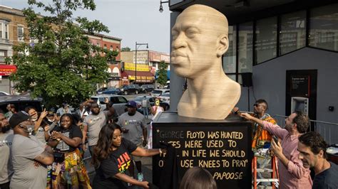George Floyd Statues Unveiled As Cities Celebrate Juneteenth Cnn