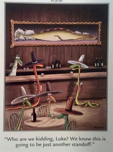 The Far Side By Gary Larson Those Snakes Never Did Make Successful