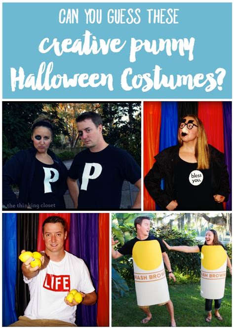 20 Last Minute Punny Halloween Costume Ideas — The Thinking Closet