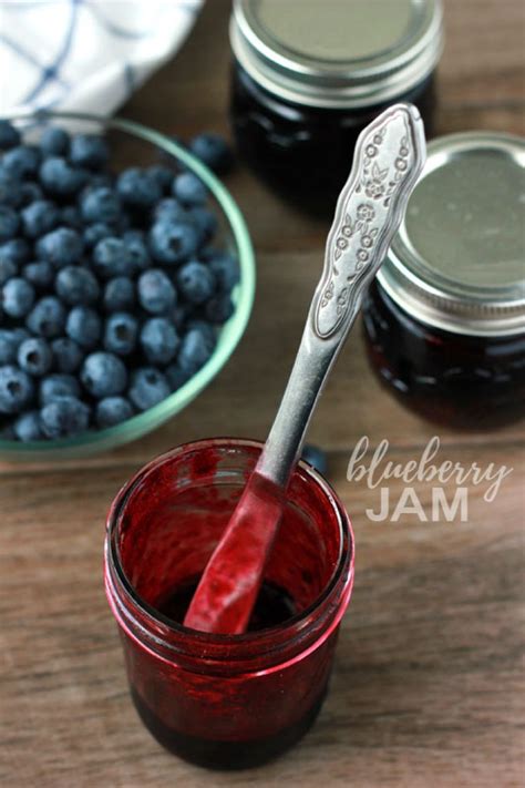 Easy Homemade Blueberry Jam Recipe One Sweet Appetite