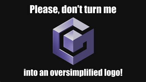 Please Dont Turn Me Into An Oversimplified Gamecube Intro Youtube