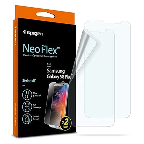 Spigen Galaxy S8 Plus Screen Protector Neoflex 2 Pack Flexible Film