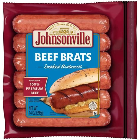 Ready Set Gourmet Brat Time 2 Johnsonville Beddar With Cheddar Smoked