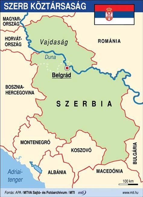Szerbia - szerbia, hivatalos nevén szerb köztársaság (szerbiában magyarul hivatalosan szerb ...