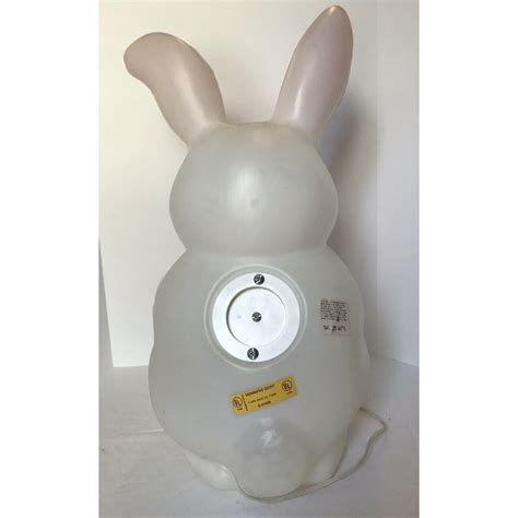 Vintage Empire Blow Mold Easter Bunny With Basket And Eggs Etsy