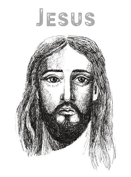Jesus Face Vetores E Ilustrações De Stock Istock