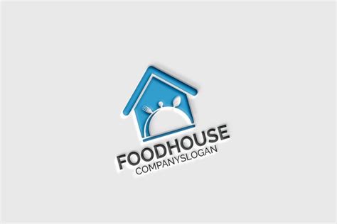 Food House Logo Graphic By Eightlogo · Creative Fabrica