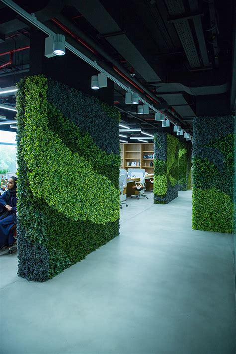 Landscaping, Artificial, Green Walls for Dubai Media Office | Planters UAE