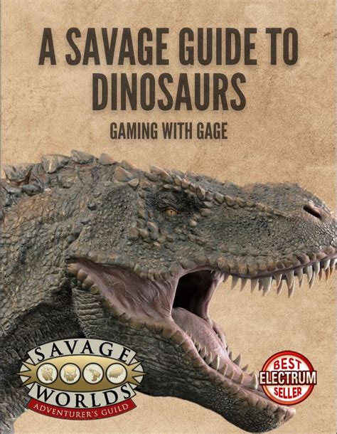 Players are required to have item level of 320+ to queue for it. A Savage Guide to Dinosaurs - Pinnacle Entertainment | SWAG | DriveThruRPG.com