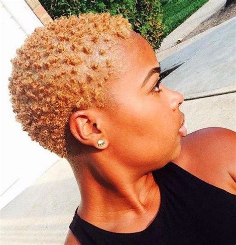 40 Twa Hairstyles That Are Totally Fabulous Blonde Twa Styles Blonde Natural Hair Twa