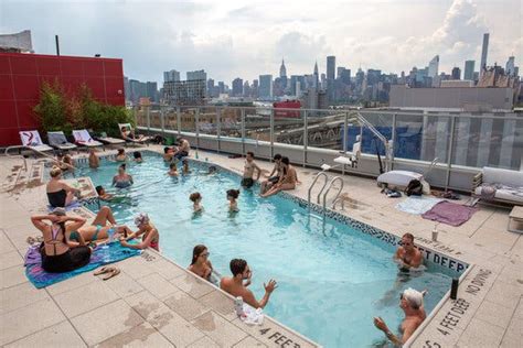 Fancy Swimming Pools As Building Perks The New York Times