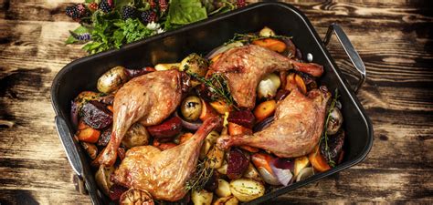 Check spelling or type a new query. Roast Duck Legs with Roasted Root Vegetables Recipe ...