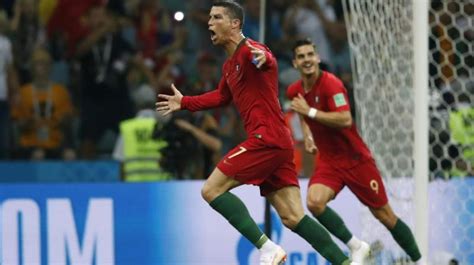 World Cup 2018 Ronaldo Scores Hat Trick Portugal Draws 3 3 With Spain
