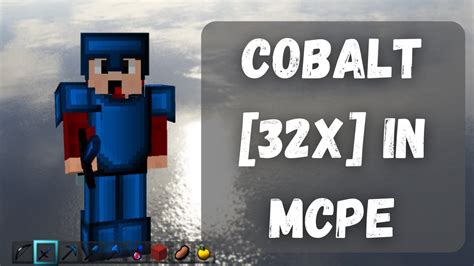 Cobalt 32x In Mcpe Best Pvp Texture Pack For Mcpe