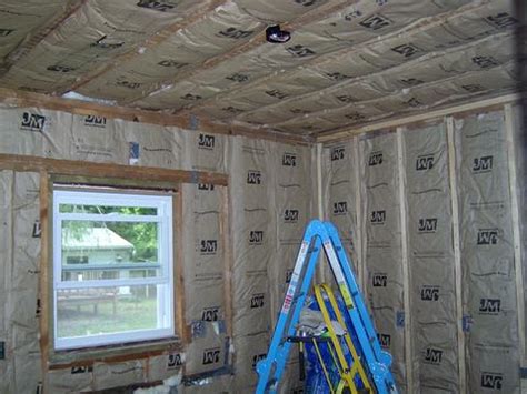 Needs from the inside over drywall. Marvelous Insulation For Garage Ceiling #6 Garage Ceiling ...