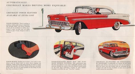 Gm 1956 Chevrolet Sales Brochure