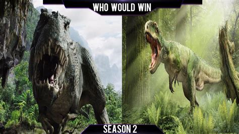 V Rex Vs Giganotosaurus Who Would Win S2 Youtube