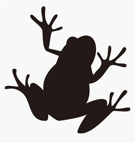 Frog Silhouette Illustration Image Amphibians Frog Silhouette Png
