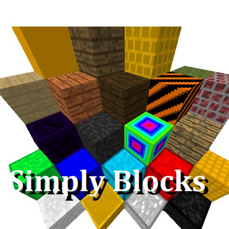 Simply Blocks Minecraft Mods Curseforge