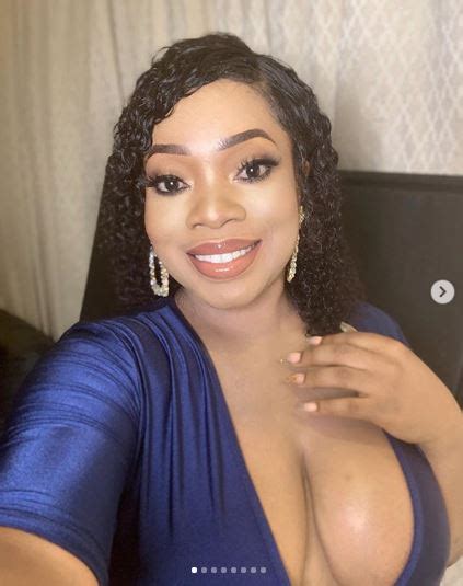 Ghanaian Actress Moesha Boduong Shows Off Major Cleavage Online Photos