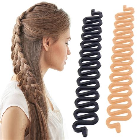 French Braid Hair Styling And Braiding Tool