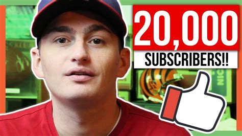 20 000 Subscribers Special My Youtube Story Youtube