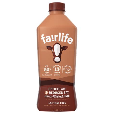 Save On Fairlife Reduced Fat Ultra Filtered Chocolate Milk Lactose