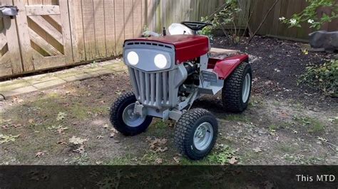 1970ish Mtd 860 12 Hp Garden Tractor Restoratioon 2 Youtube