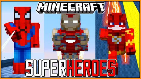 Minecraft Fisks Superheroes Mod The Best Superhero Mod In Minecraft