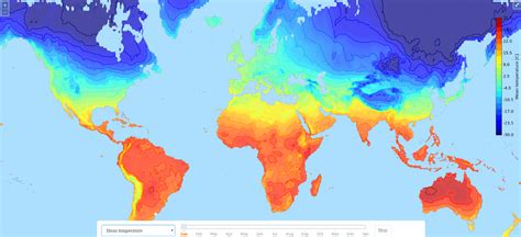 animated temperature map of the world throughout the year [1600 × 730] album on imgur