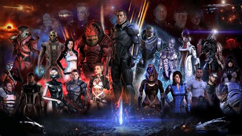 Mass Effect Trilogy Wallpaper Wallpapersafari