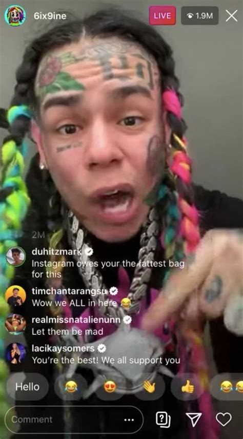 tekashi 6ix9ine risks revealing his location by posing with wads of cash on balcony as he lays