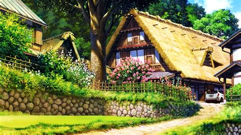 Country Cottage Wallpapers Wallpaper Cave
