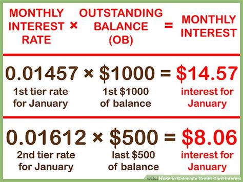 Learn to read the numbers on your credit card statement with this guide to interest rates. 5 Ways to Calculate Credit Card Interest - wikiHow