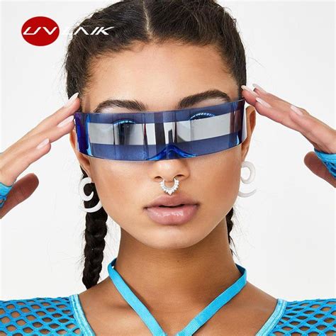 Futuristic Sunglasses Men Women Festival Funny Sunglass In 2022