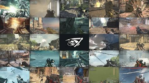 Call Of Duty Ghosts Every Multiplayer Map Kem Strike Care Package Youtube