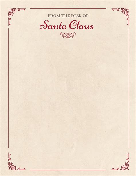 Free Printable Santa Letter Templates You Can Customize Canva Atelier