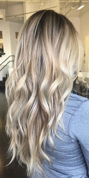 Blonde Balayage Hair Colors With Highlights Balayage Blonde