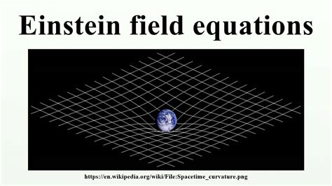 Einstein Field Equations Youtube