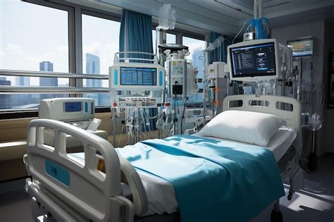 Premium Ai Image Intensive Care Unit Icu A Specialized Unit For