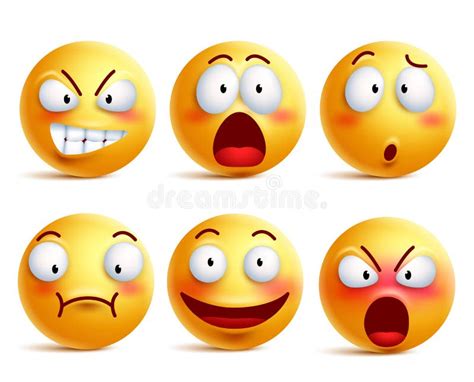 Smileys Vector Set Yellow Smiley Face Or Emoticons With Facial 1674 Hot Sex Picture