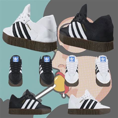 Adidas Sambarose Ish Sims 4 Cc Shoes