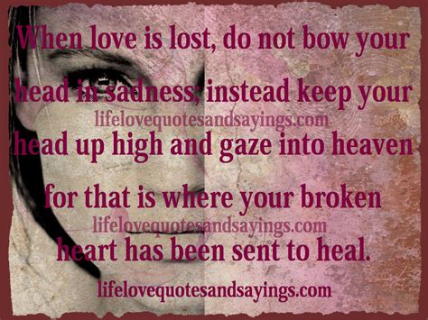 Lost Love Quotes Quotesgram