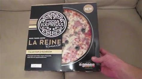 Pizza Express La Reine Pizza Uber Unboxing Youtube